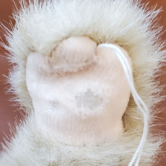 18 inch The Bearington Collection Beige Bunny Rabbit Stuffed Animal Plush Flaw - Picture 7 of 7